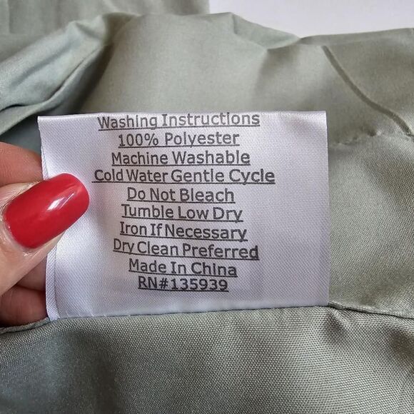 Chic Home 4 pieces panels for two windows , green - Picture 7 of 7